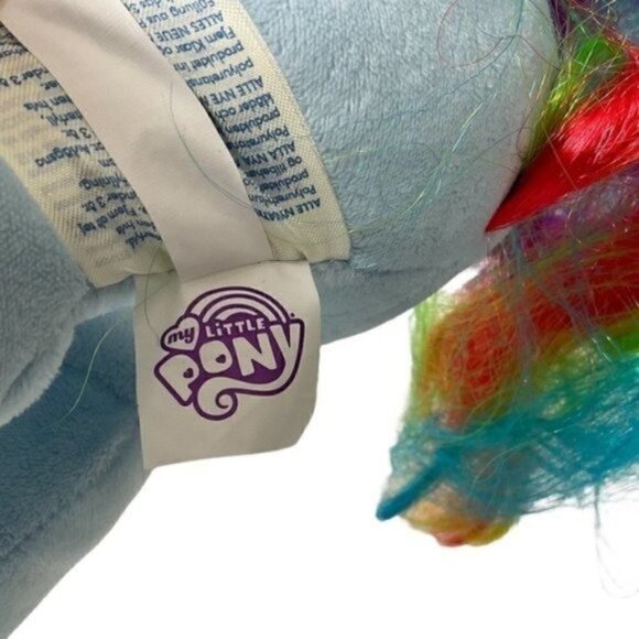 BUILD-A-BEAR My Little Pony Limited Edition Rainbow Dash Pegasus 2018 15” plush - Picture 9 of 13